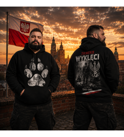 Bluza z kapturem ŻOŁNIERZE WYKLĘCI 2